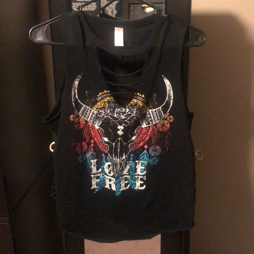 V neck tank top